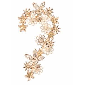 ‼️SOLD‼️NWT | H&M GOLD FLORAL EAR CUFF